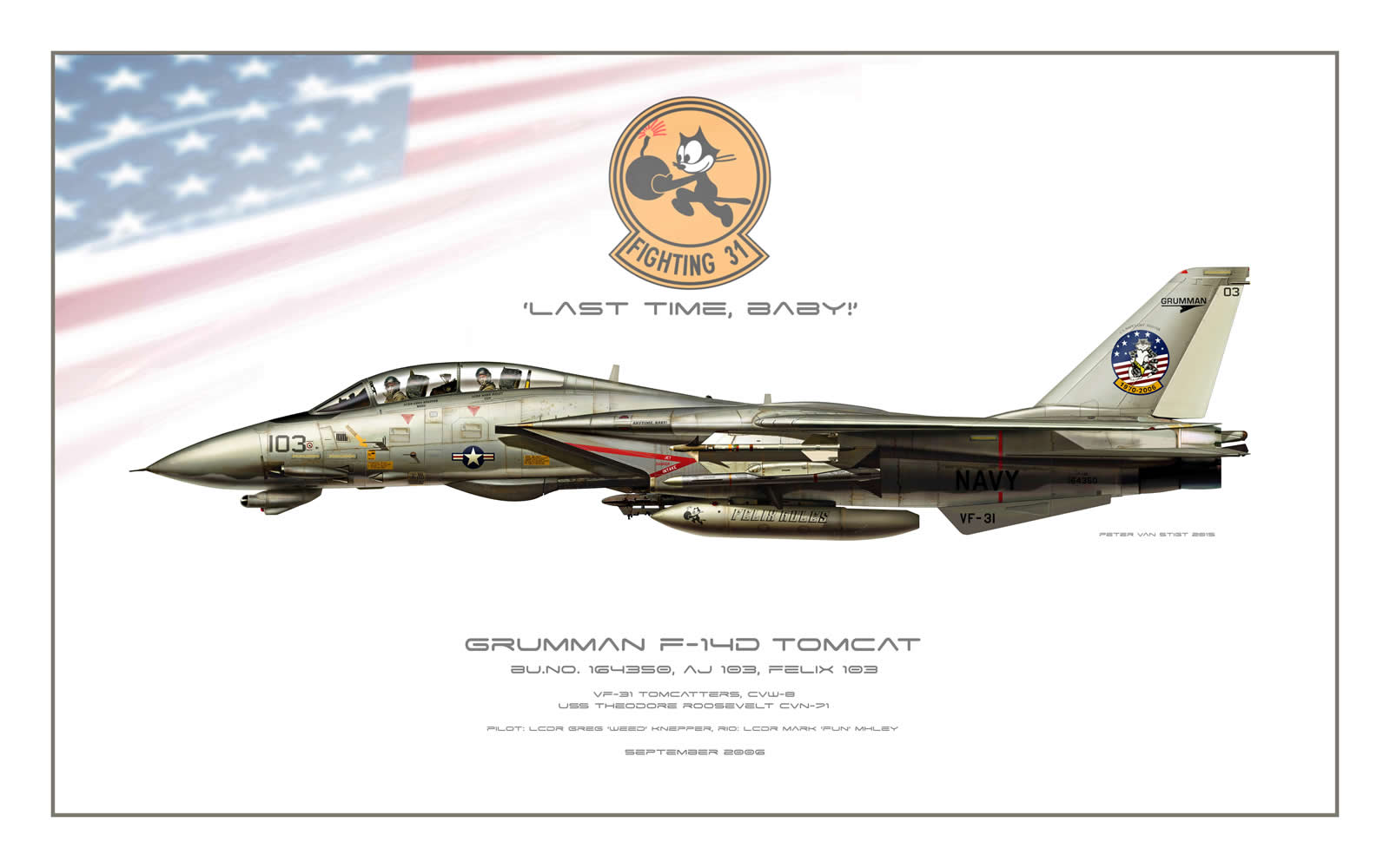 VF-31 2006 Scheme F-14 Tomcat Profile