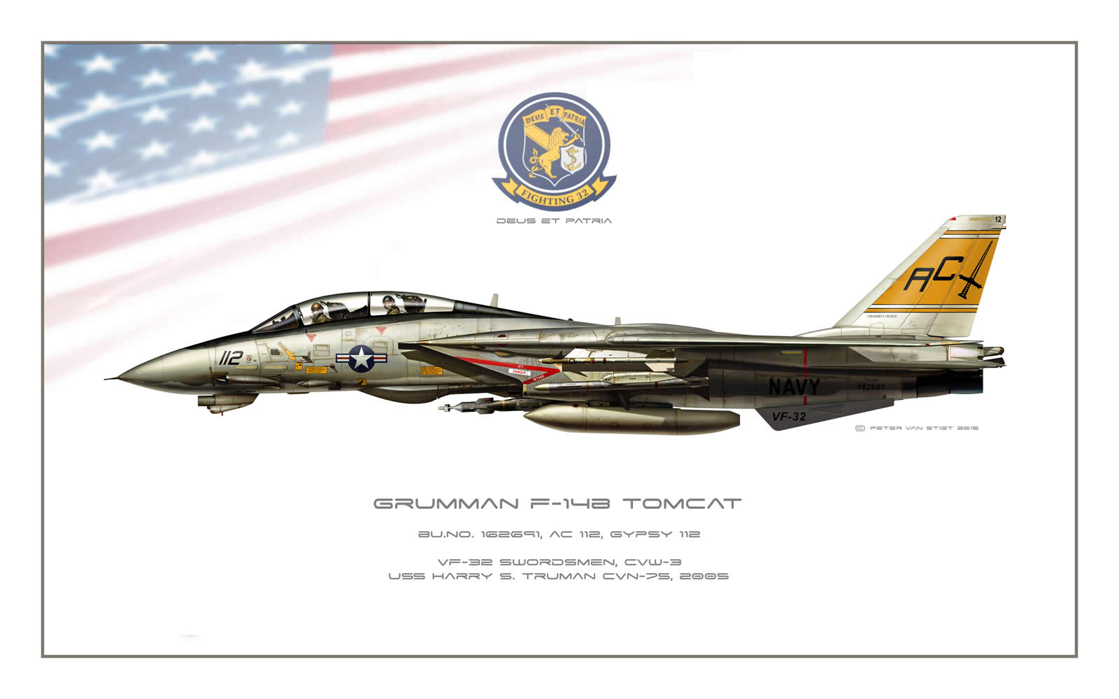 VF-32 F-14 Tomcat Profile