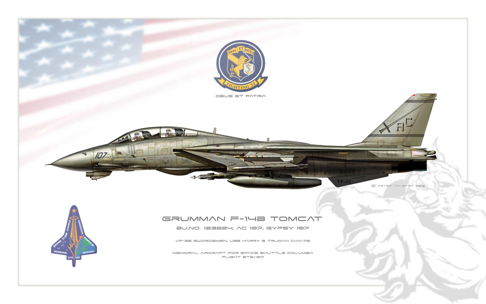 VF-32 F-14 Tomcat Profile